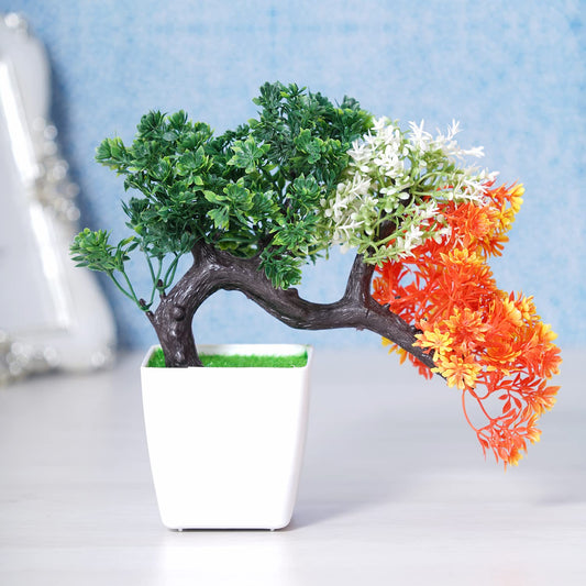 Dekorly Artificial Colourful Wild Bonsai Plants for Home Decor