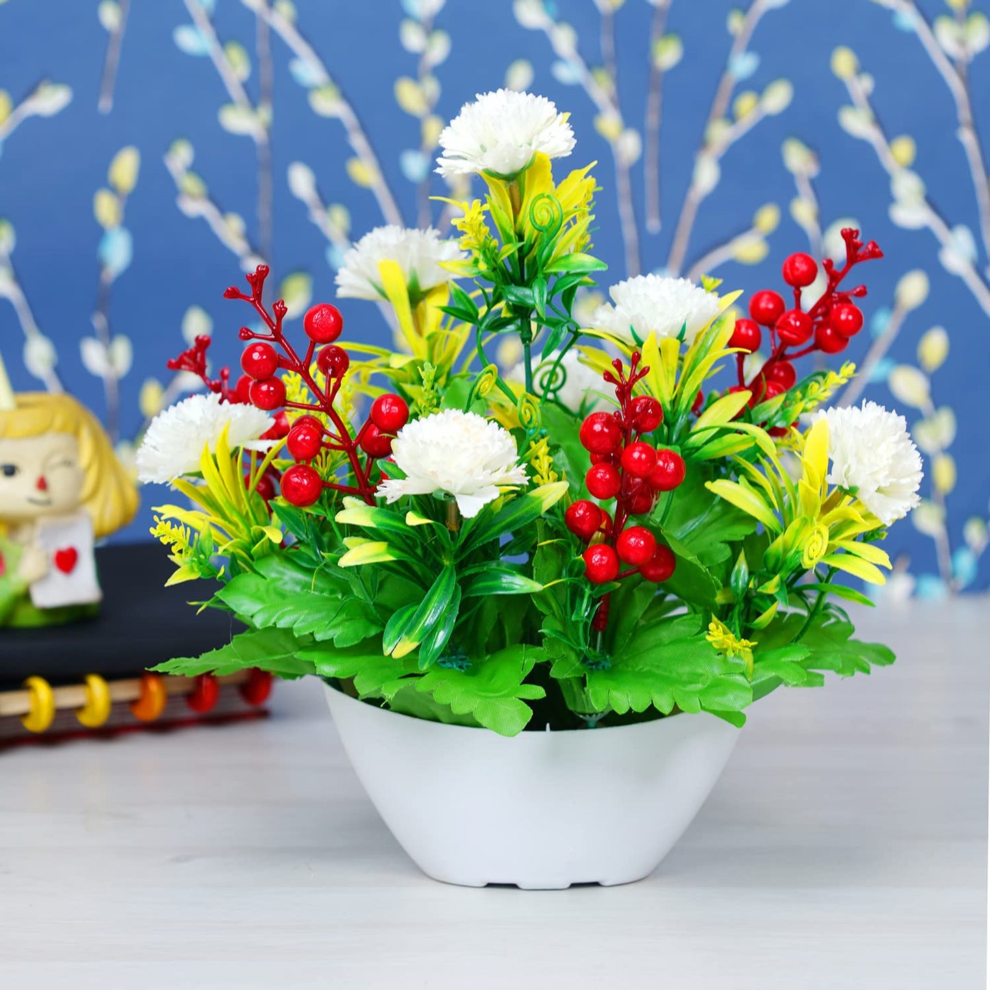 Dekorly Artificial Flower for Home Decor Indoor, Artificial Flower Outdoor