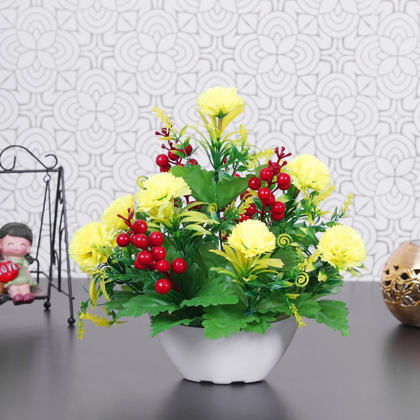 Dekorly Artificial Flower for Decoration for Office Artificial Flower for Outdoors