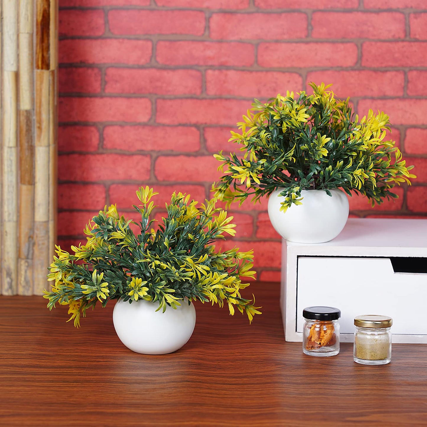 Dekorly Artificial Plant Faux Plants for Home Office Bedroom Livingroom Décor