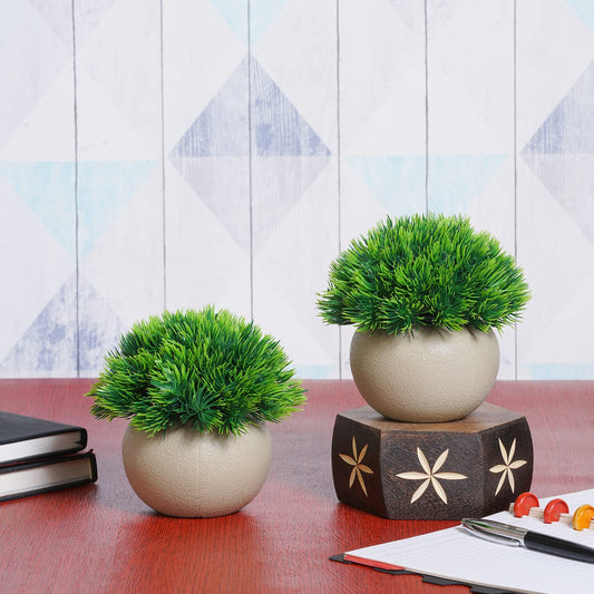 Dekorly Artificial Plant Faux Plants for Home Office Bedroom Livingroom Décor